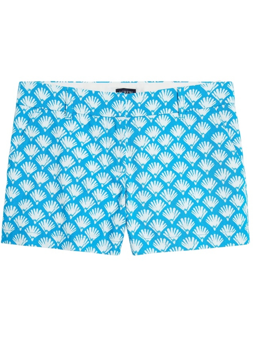 J. Crew Chino Patterned Shorts. 3.5” Short. Size 8. Vibrant. Pockets. NWT